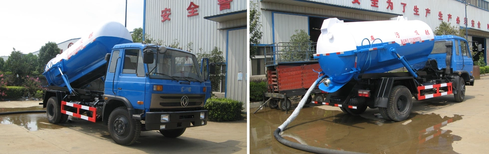 Cost-Effective 10000L 4X2 Vacuum Sewage Suction Trucks for Sale